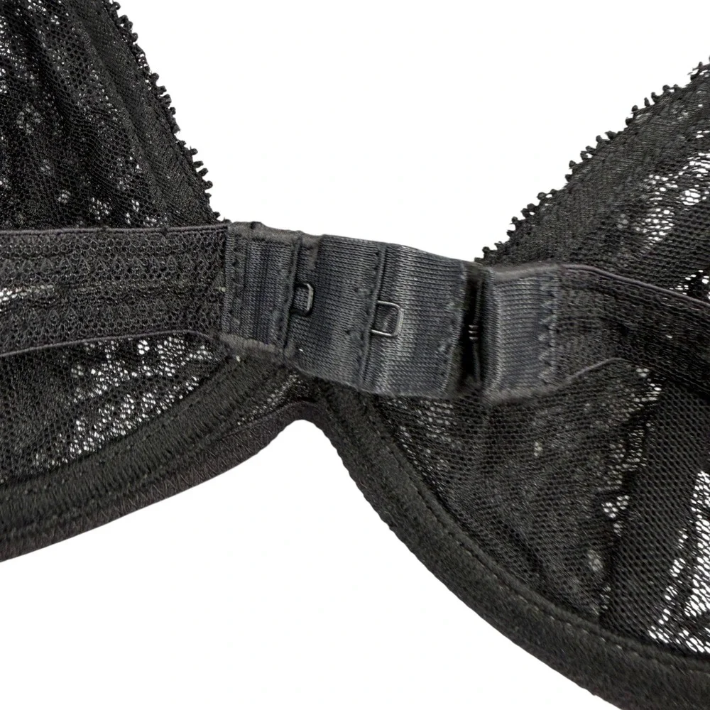 Free People‎ Intimately Black Lace Underwire Bra 32A New
